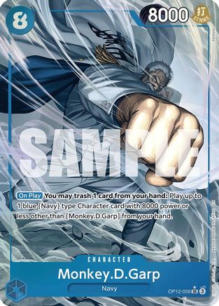 Monkey.D.Garp (Alternate Art) (OP12-056)