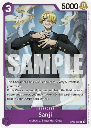 Sanji (070) (OP12-070)