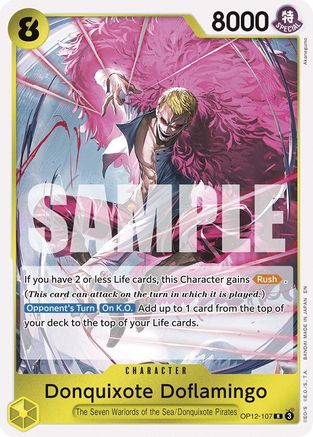 Donquixote Doflamingo (OP12-107)