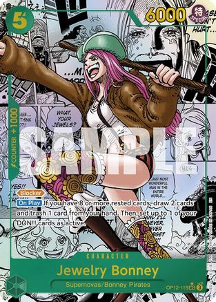 Jewelry Bonney (118) (Manga) (OP12-118)