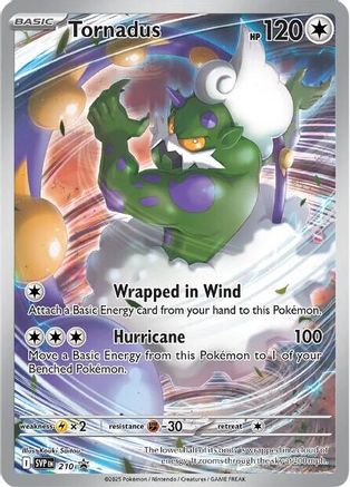 Tornadus 210 - Holofoil - Promo