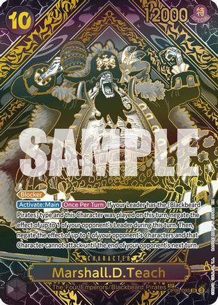 Marshall.D.Teach (SP) (Gold) (OP09-093)
