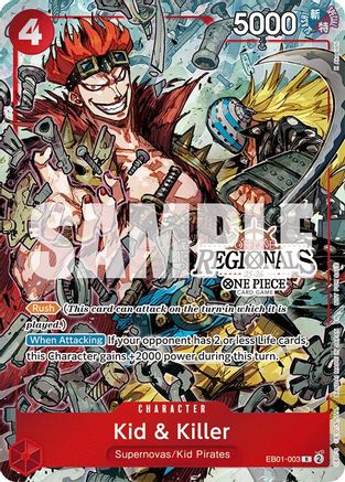 Kid & Killer (Offline Regional Participation Pack 2025 Vol.2) - EB01-003 - Rare