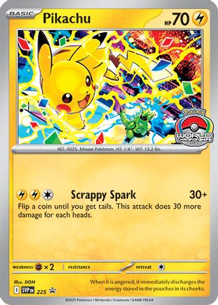 Pikachu (World Championship 2025) 225 - Promo