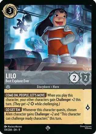 Lilo (Best Explorer Ever) - 174/204 - Super Rare