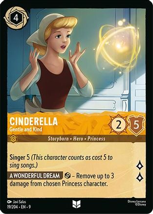 Cinderella (Gentle and Kind) - 19/204 - Uncommon
