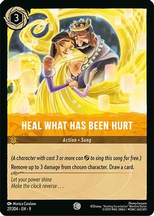 Heal What Has Been Hurt - 27/204 - Common