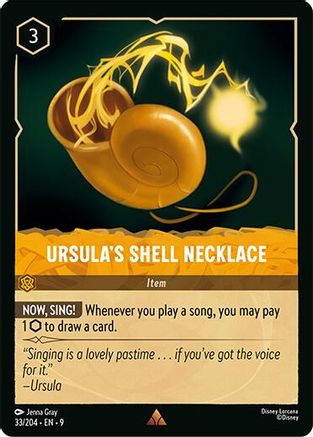Ursula's Shell Necklace - 33/204 - Rare