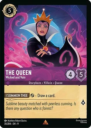 The Queen (Wicked and Vain) - 35/204 - Rare (Foil)