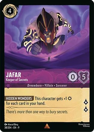 Jafar (Keeper of Secrets) - 38/204 - Rare (Foil)