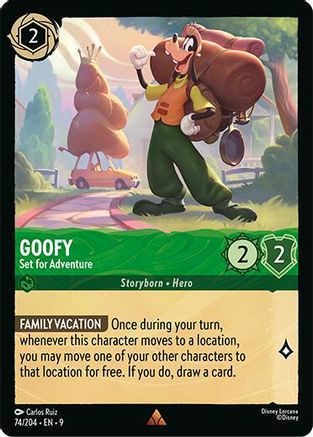 Goofy (Set for Adventure) - 74/204 - Rare