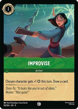 Improvise - 96/204 - Common (Foil)