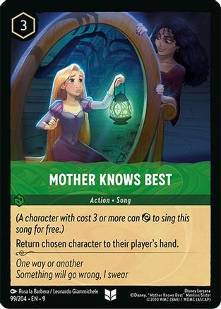 Mother Knows Best - 99/204 - Uncommon