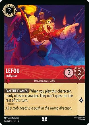 LeFou (Instigator) - 103/204 - Uncommon
