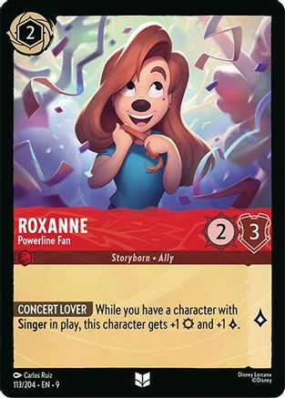 Roxanne (Powerline Fan) - 113/204 - Uncommon (Foil)