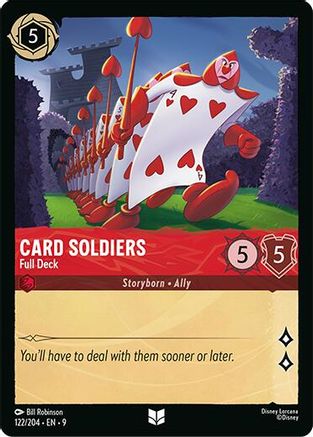 Card Soldiers (Full Deck) - 122/204 - Uncommon (Foil)