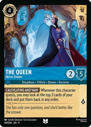 The Queen (Mirror Seeker) - 149/204 - Uncommon (Foil)