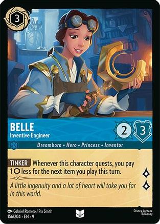 Belle (Inventive Engineer) - 156/204 - Uncommon