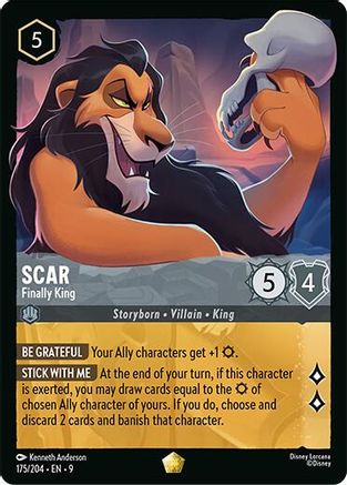 Scar (Finally King) - 175/204 - Legendary