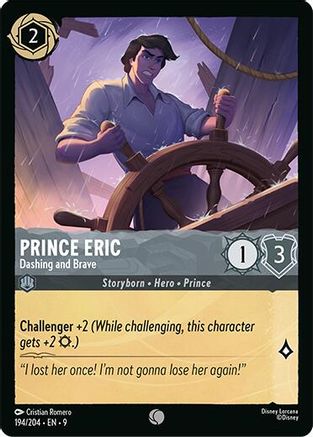Prince Eric (Dashing and Brave) - 194/204 - Common