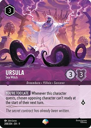 Ursula (Sea Witch) - 208/204 - Epic
