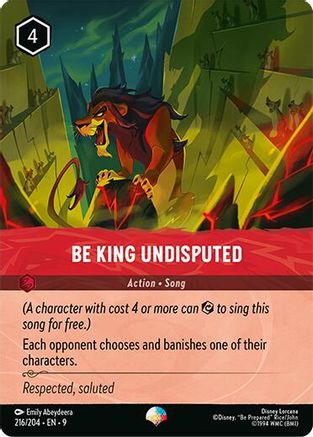 Be King Undisputed - 216/204 - Epic
