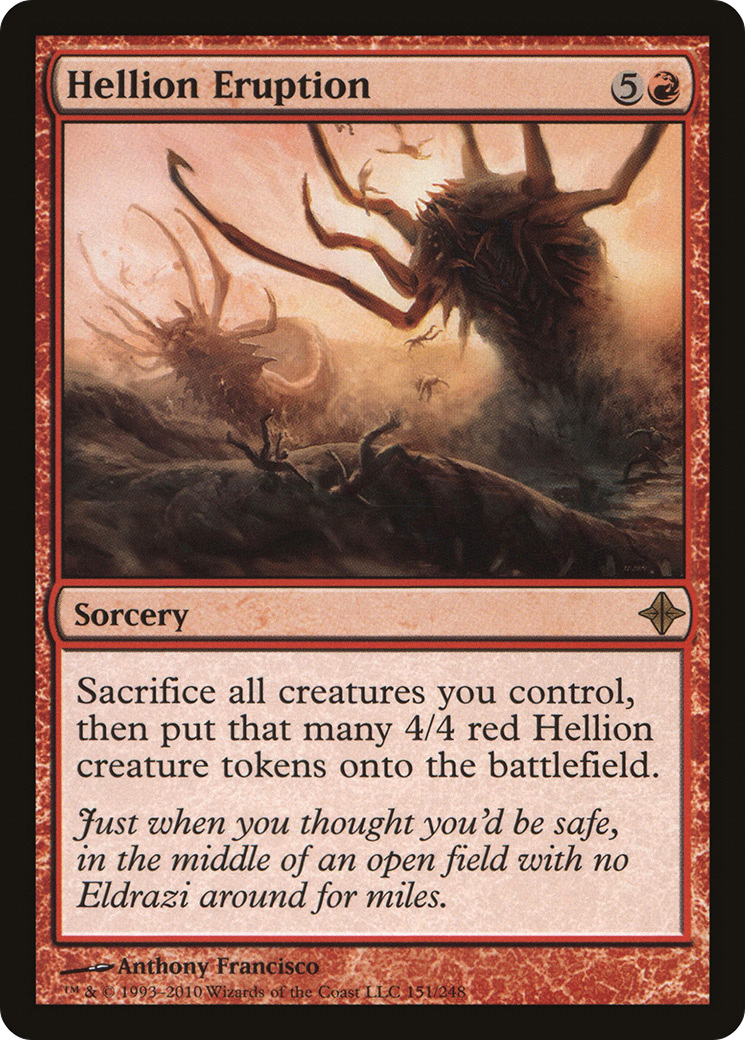Hellion Eruption (ROE-151) Foil