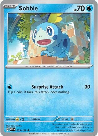 Sobble 039/132 ME01 Mega Evolution - Common