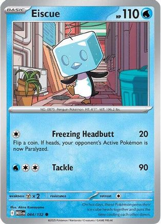 Eiscue 044/132 ME01 Mega Evolution - Common