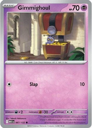 Gimmighoul 067/132 ME01 Mega Evolution - Common