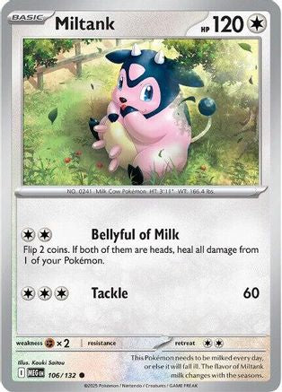 Miltank 106/132 - Reverse Holofoil ME01 Mega Evolution - Common