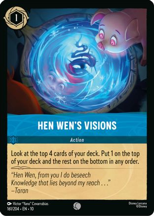 Hen Wen's Visions - 161/204 - Common (Foil)