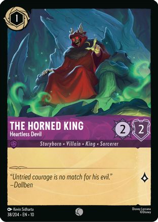 The Horned King (Heartless Devil) - 38/204 - Common (Foil)