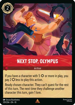 Next Stop, Olympus - 129/204 - Rare
