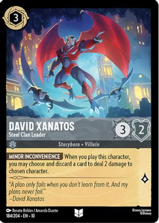 David Xanatos (Steel Clan Leader) - 184/204 - Uncommon (Foil)