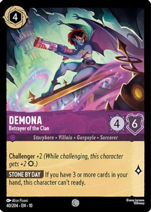 Demona (Betrayer of the Clan) - 40/204 - Common (Foil)