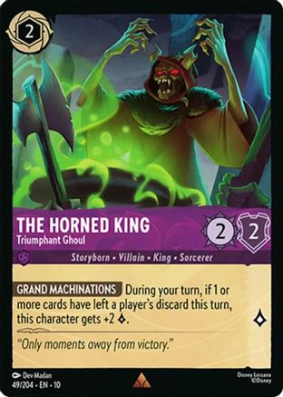 The Horned King (Triumphant Ghoul) - 49/204 - Rare