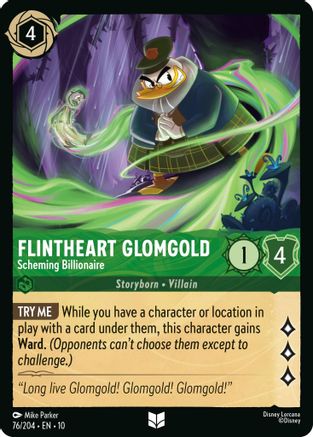 Flintheart Glomgold (Scheming Billionaire) - 76/204 - Uncommon