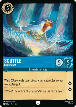 Scuttle (Birdbrained) - 147/204 - Uncommon (Foil)