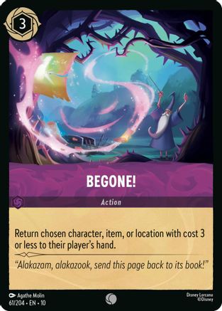 Begone! - 61/204 - Common (Foil)
