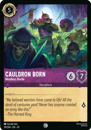 Cauldron Born (Mindless Horde) - 39/204 - Common (Foil)