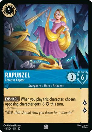 Rapunzel (Creative Captor) - 143/204 - Common (Foil)