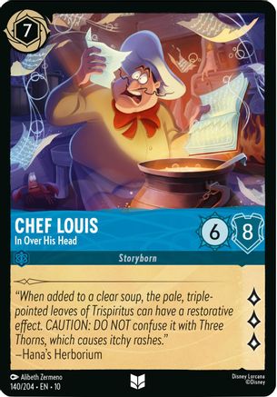 Chef Louis (In Over His Head) - 140/204 - Uncommon