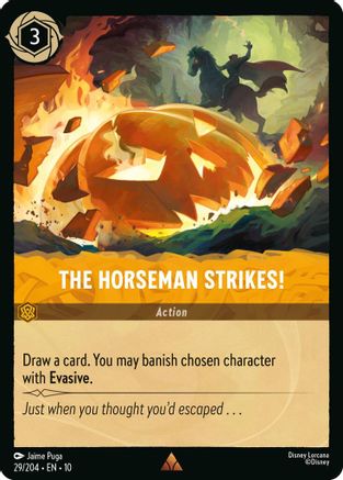 The Horseman Strikes! - 29/204 - Rare