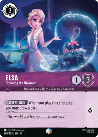 Elsa (Exploring the Unknown) - 208/204 - Epic