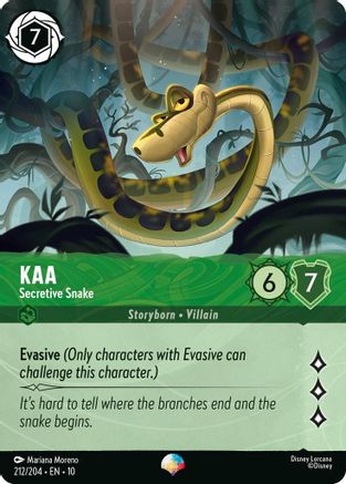 Kaa (Secretive Snake) - 212/204 - Epic