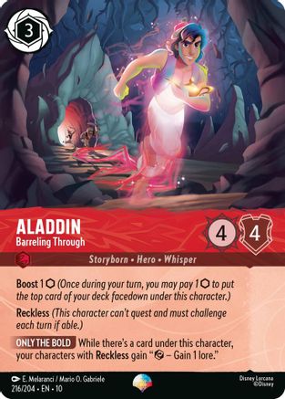 Aladdin (Barreling Through) - 216/204 - Epic