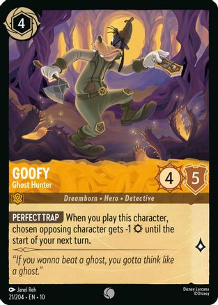 Goofy (Ghost Hunter) - 21/204 - Common