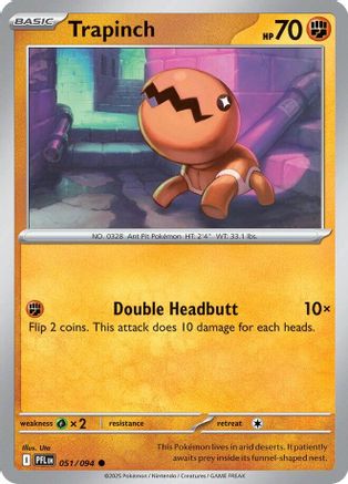 Trapinch 051 ME02 Phantasmal Flames - Common
