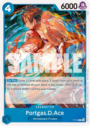 Portgas.D.Ace (Store Tournament 2025 Vol. 4) - (P-103) - Promo